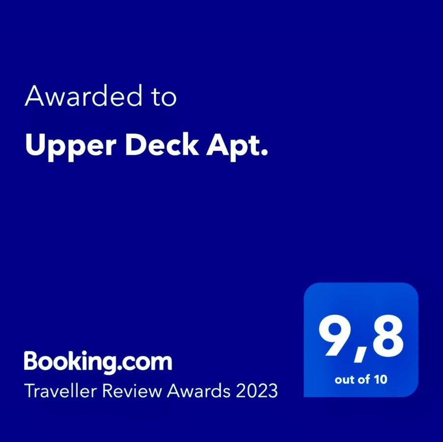 Upper Deck Apt. Daire Néa Péramos Dış mekan fotoğraf