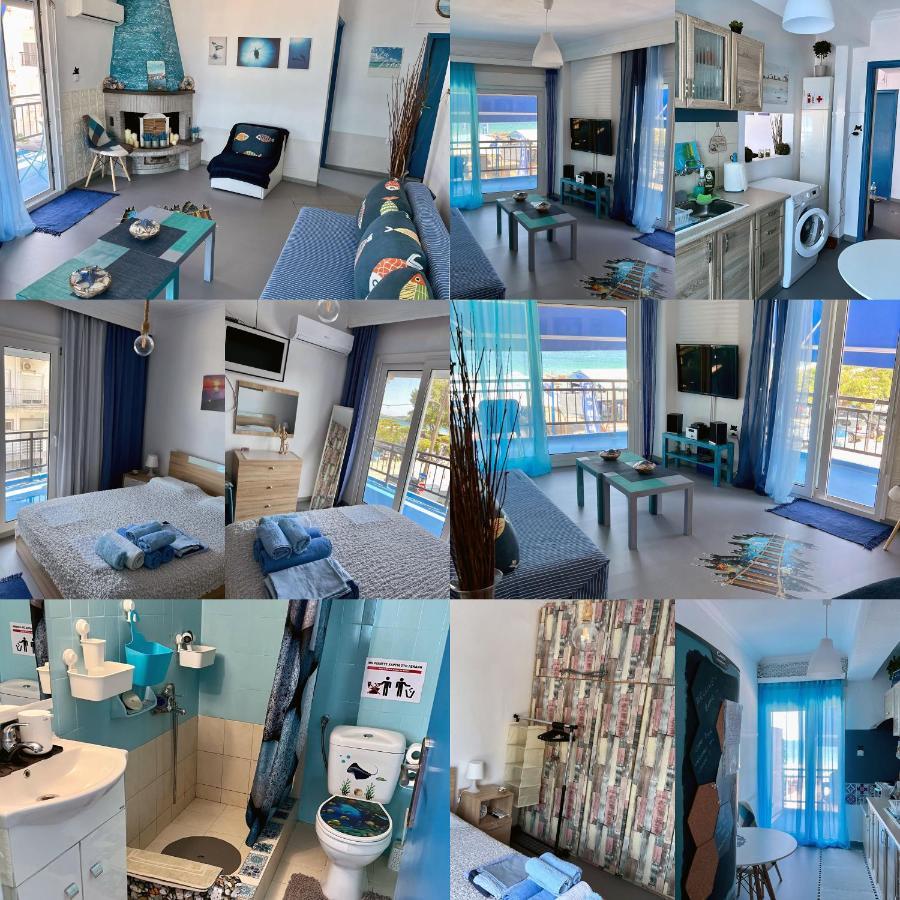 Upper Deck Apt. Daire Néa Péramos Dış mekan fotoğraf